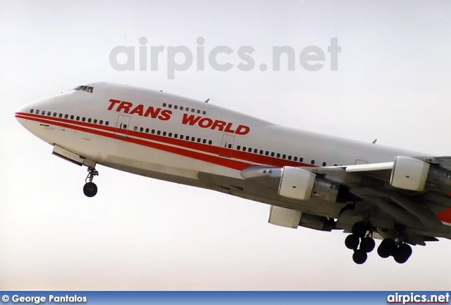 N305TW, Boeing 747-200B, TWA - Trans World Airlines