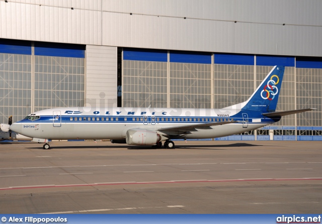 N353AS, Boeing 737-400, Olympic Airlines
