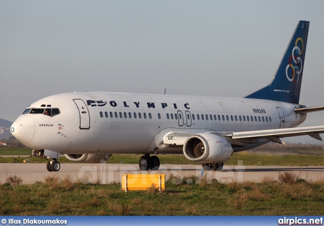 N362AS, Boeing 737-400, Olympic Airlines