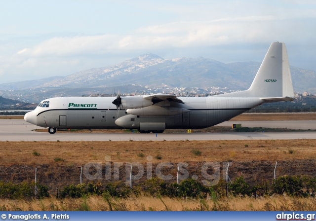 N3755P, Lockheed L-100-30 Hercules, Prescott Support