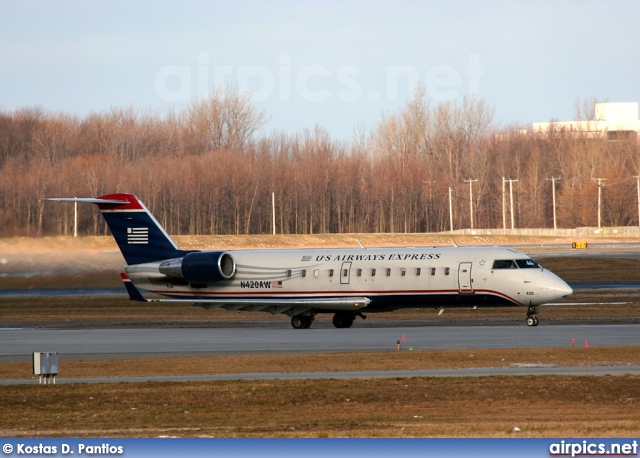 N420AW, Bombardier CRJ-200ER, US Airways Express