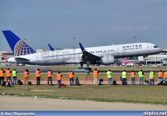 N48127, Boeing 757-200, Continental Airlines