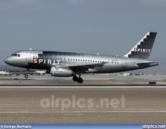 N526NK, Airbus A319-100, Spirit