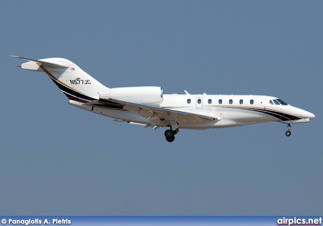 N577JC, Cessna 750-Citation X, Private