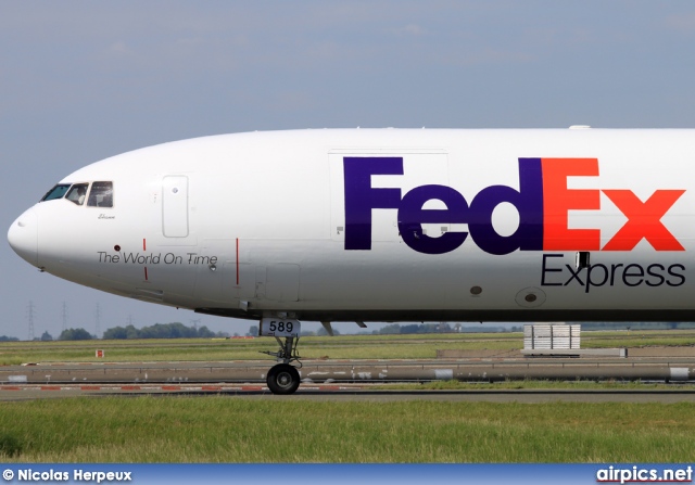 N589FE, McDonnell Douglas MD-11-F, Federal Express (FedEx)