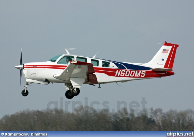 N600MS, Beechcraft A36 Bonanza, Private