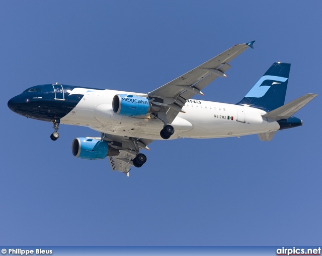 N612MX, Airbus A318-100, Mexicana