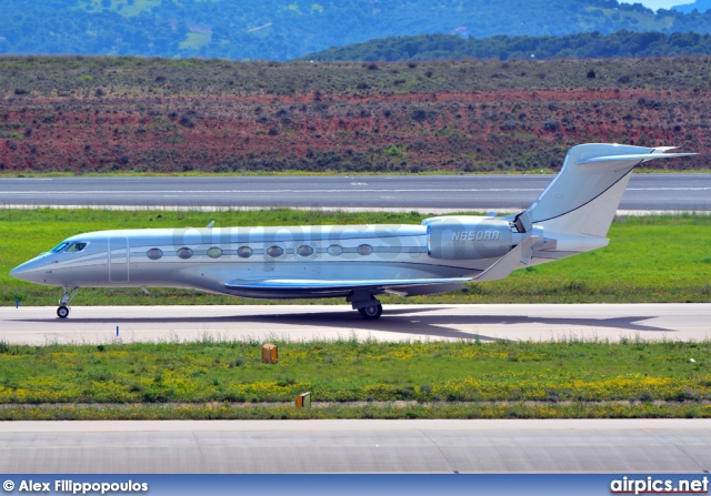 N650RR, Gulfstream G650, Private