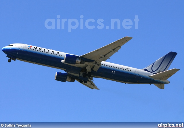 N655UA, Boeing 767-300ER, United Airlines