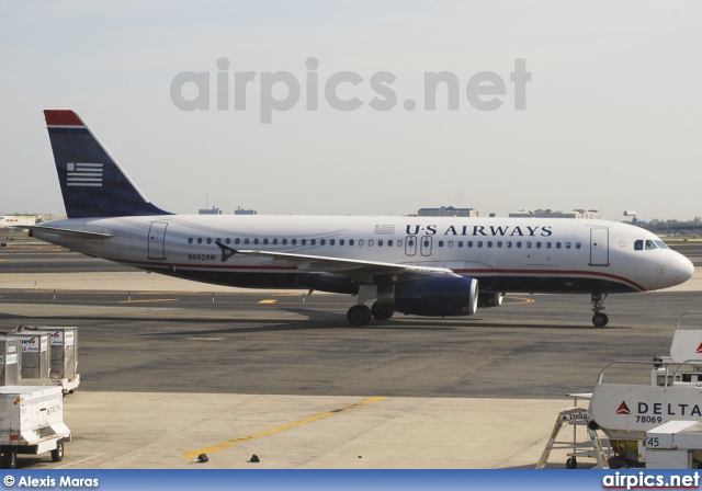 N662AW, Airbus A320-200, US Airways