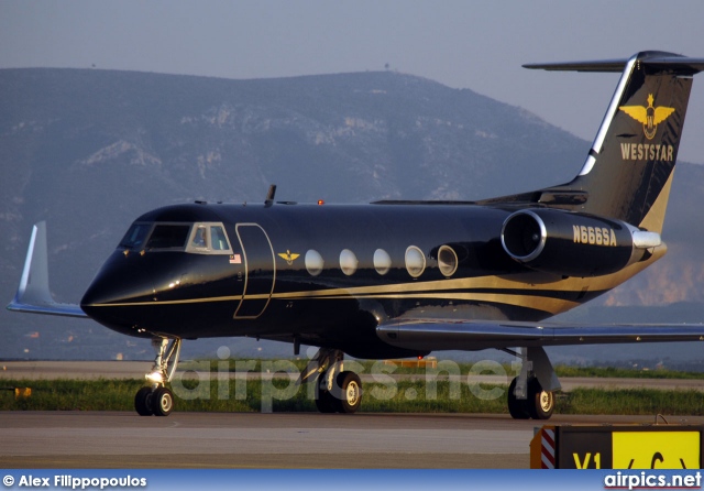 N666SA, Gulfstream II, Weststar