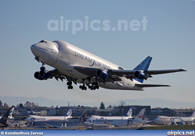 N718BA, Boeing 747-400LCF, Boeing