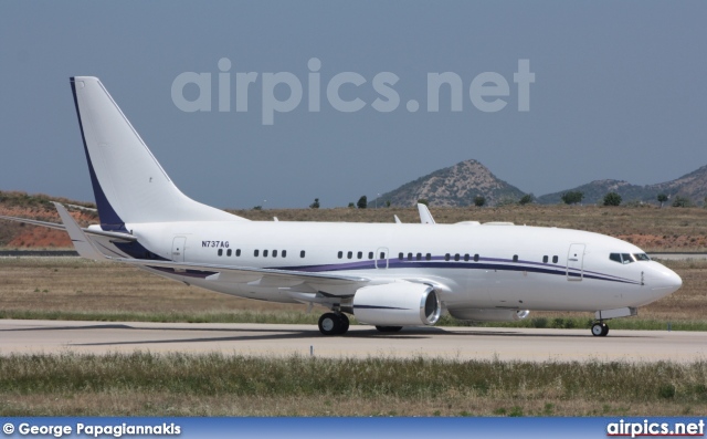 N737AG, Boeing 737-700/BBJ, Private