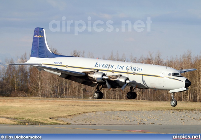 N9056R, Douglas DC-6-A, Everts Air Cargo