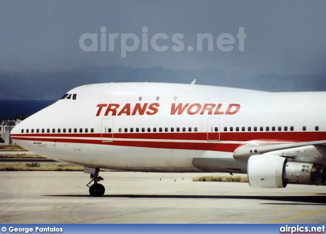 N93119, Boeing 747-100, TWA - Trans World Airlines