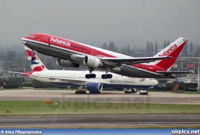 N988AN, Boeing 767-200ER, Avianca