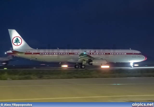 OD-RMI, Airbus A321-200, Middle East Airlines (MEA)