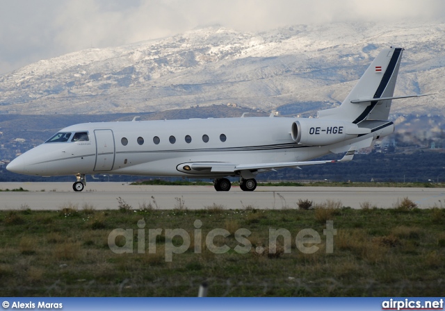 OE-HGE, Gulfstream G200, Private