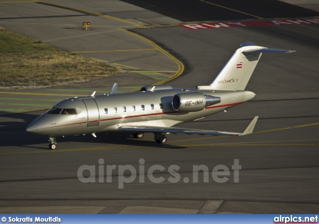 OE-INH, Bombardier Challenger 600-CL-605, Vista Jet