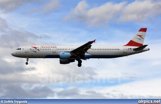 OE-LBD, Airbus A321-200, Austrian