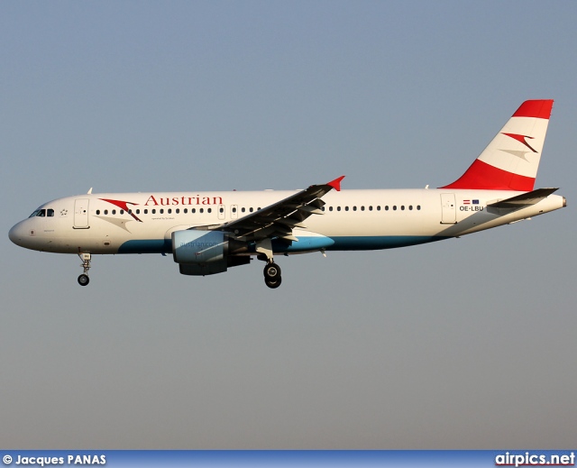 OE-LBU, Airbus A320-200, Austrian