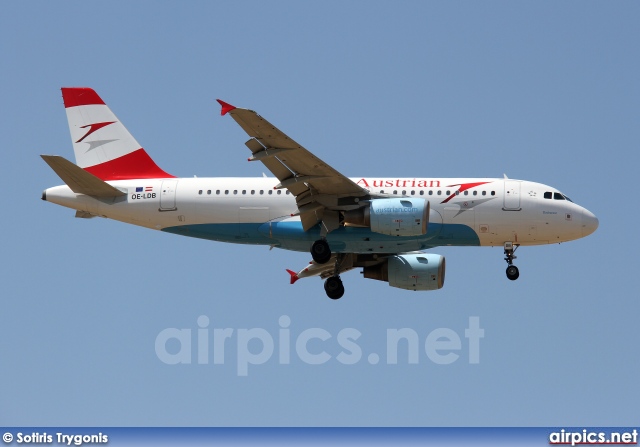 OE-LDB, Airbus A319-100, Austrian