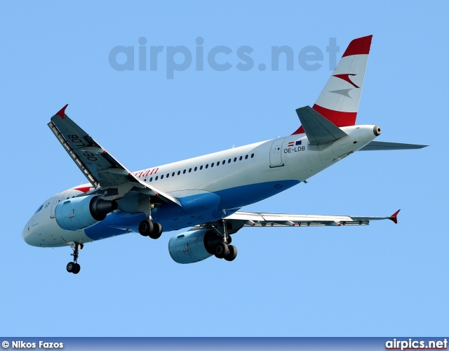 OE-LDB, Airbus A319-100, Austrian