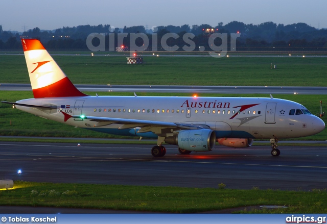 OE-LDG, Airbus A319-100, Austrian