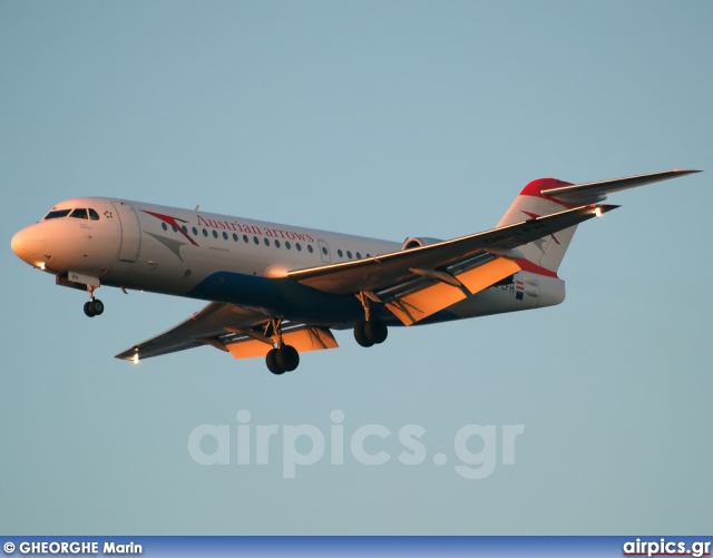 OE-LFH, Fokker 70, Austrian Arrows (Tyrolean Airways)