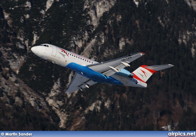 OE-LFR, Fokker 70, Austrian Arrows (Tyrolean Airways)