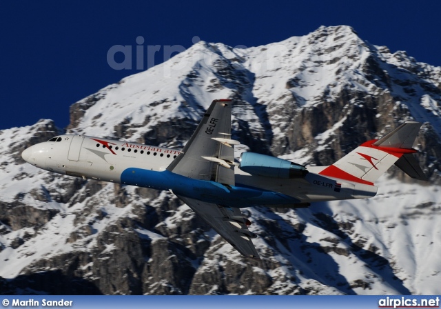 OE-LFR, Fokker 70, Austrian Arrows (Tyrolean Airways)