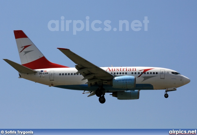 OE-LNM, Boeing 737-600, Austrian