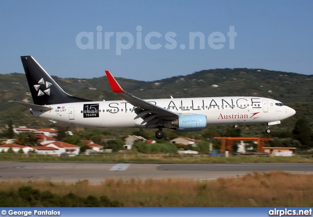 OE-LNT, Boeing 737-800, Austrian