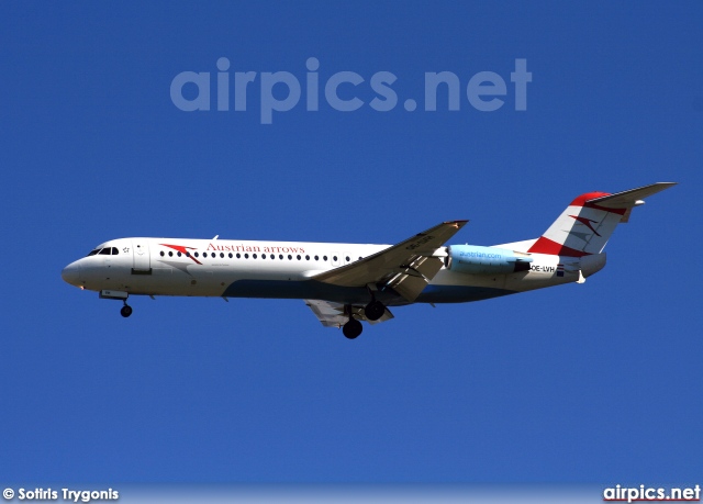 OE-LVH, Fokker F100, Austrian Arrows (Tyrolean Airways)