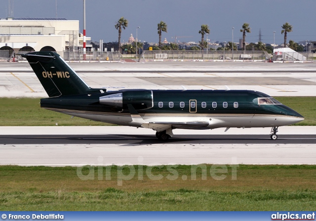 OH-WIC, Bombardier Challenger 600-CL-604, Jetflite
