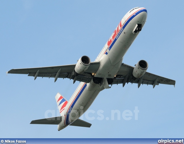 OK-CED, Airbus A321-200, CSA Czech Airlines