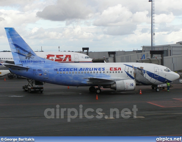 OK-DGL, Boeing 737-500, CSA Czech Airlines