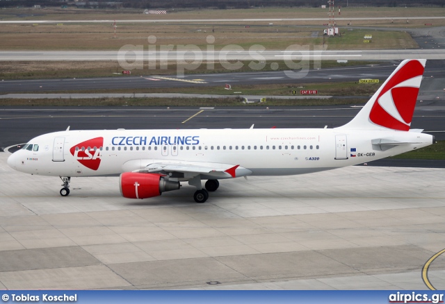 OK-GEB, Airbus A320-200, CSA Czech Airlines