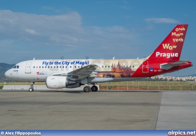 OK-NEP, Airbus A319-100, CSA Czech Airlines