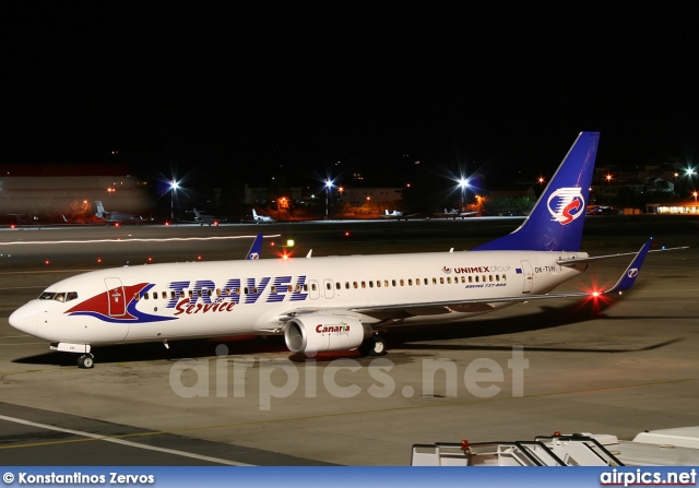 OK-TVH, Boeing 737-800, Travel Service (Czech Republic)