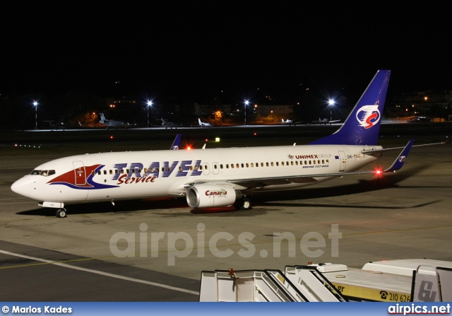 OK-TVH, Boeing 737-800, Travel Service (Czech Republic)