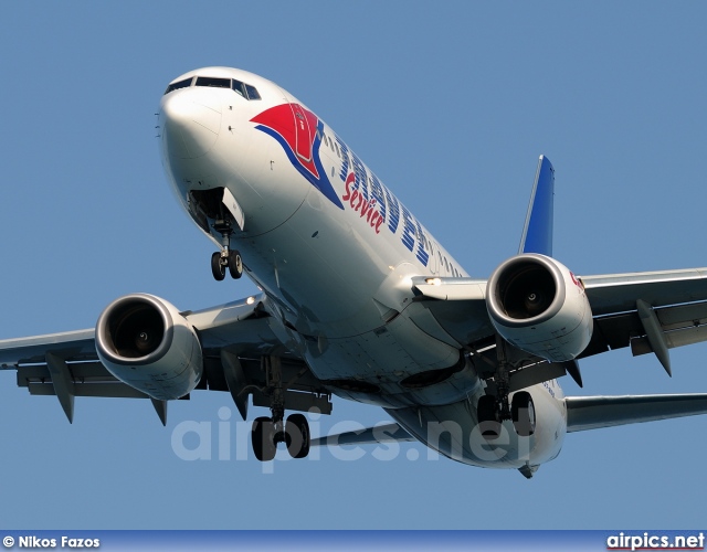 OK-TVH, Boeing 737-800, Travel Service (Czech Republic)