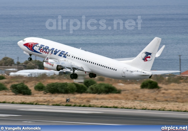 OK-TVP, Boeing 737-800, Travel Service (Czech Republic)