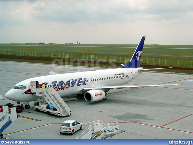 OK-TVQ, Boeing 737-800, Travel Service (Czech Republic)