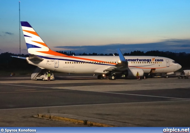 OK-TVY, Boeing 737-800, Smart Wings