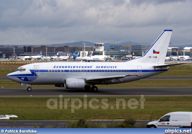 OK-XGB, Boeing 737-500, CSA Czech Airlines