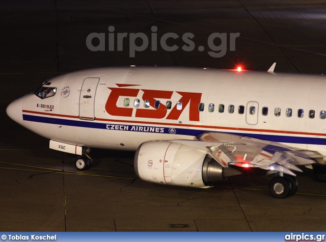 OK-XGC, Boeing 737-500, CSA Czech Airlines