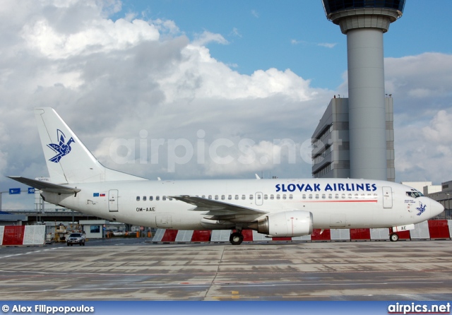 OM-AAE, Boeing 737-300, Slovak Airlines