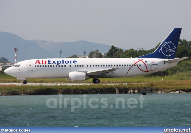 OM-AEX, Boeing 737-400, Air Explore