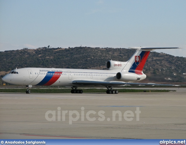 OM-BYO, Tupolev Tu-154M, Slovak Republic